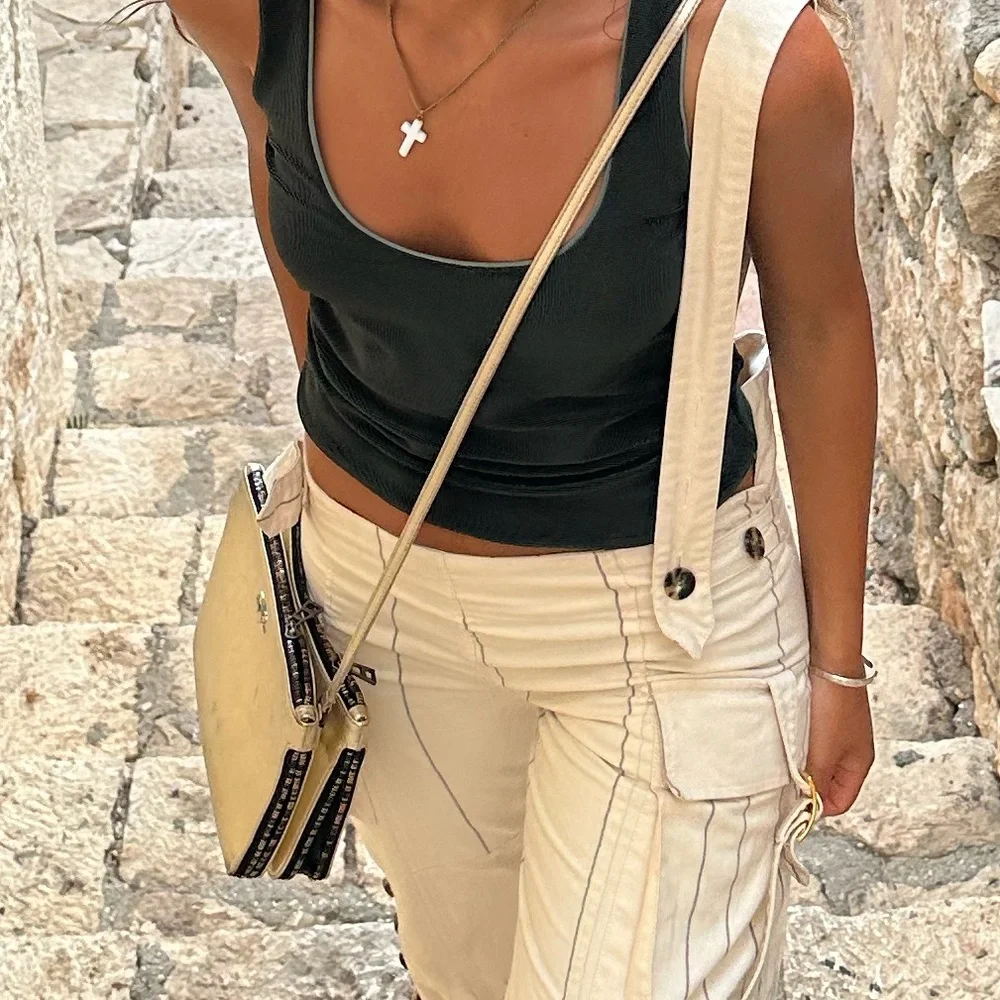 Zadig & Voltaire Gold Crossbody Bag - Picture 6 of 6